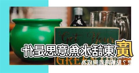 水魚 意思